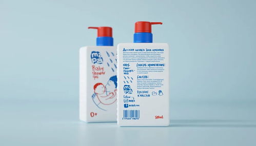 萌趣新生 5组IP形象与婴幼儿洗护产品的包装设计赏析